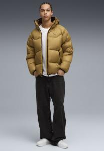 Куртка Puma PUFFER MIT KAPUZE, Honey Butter/Mustard Yellow