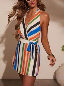 Короткое платье LA Angels, красочный