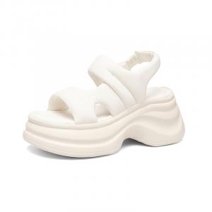 Golden Silk Rabbit Женские пляжные сандалии белые, цвет White