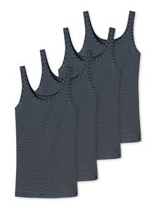 Топ Schiesser Spaghetti Modal Essentials, синий