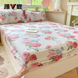 Yalu Простыня на резинке 120х200 см, 100% хлопок