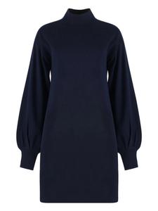 Платье из кашемира Malo, синий