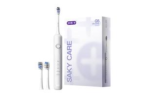 Электрическая зубная щетка Saky+, 【New Color】Feather White