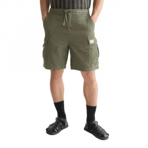 Льняные шорты свободного кроя Scotch & Soda 182184, зеленый