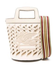 ETRO сумка-ведро с узором Pegaso, нейтральный цвет
