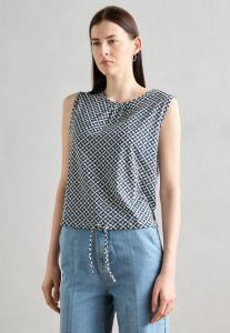 Топ SLEEVELESS GATHERING AT HEM Marc O'Polo, серый