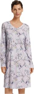Женская ночная рубашка для сна и отдыха с длинным рукавом Hanro, Secret Garden
