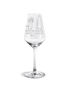 Бокал для белого вина с изображением черепахи и прозрачной надписью Mr. & Mrs. Panda