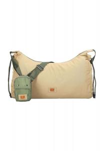 Сумка через плечо Laona 47 см camel active, бежевый