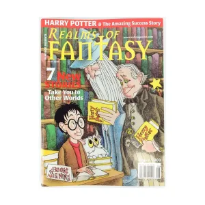 Журнал 2003 August "7 New Stories Take You to Other Worlds", Realms of Fantasy Magazine