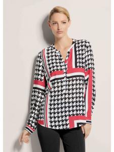 MADELEINE Туника-блузка черного/белого/красного цвета