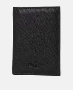 Классический кожаный кошелек для мужчин с тисненым логотипом Hackett, коричневый