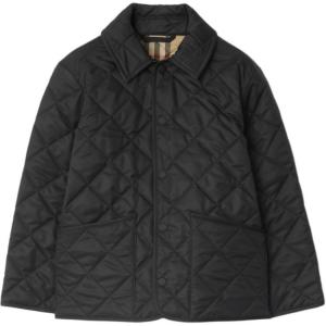 Утепленная куртка fw25 для детей Burberry, черный