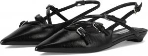 Балетки Steve Madden Peony, цвет Black Patent