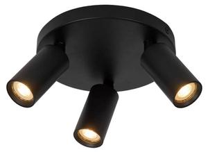 Потолочный светильник Lucide RITMO, черный - количество языков пламени: 3