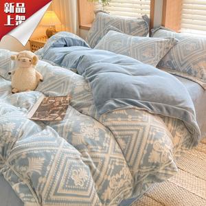 LUOLAI HOME Комплект постельного белья, 150 см, 4 предмета