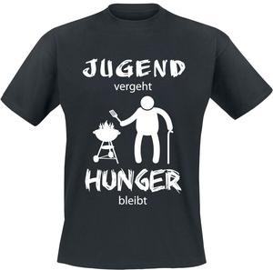 Футболка Food Jugend vergeht Hunger bleibt, черный