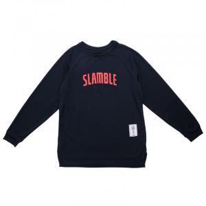 Футболка унисекс Slamble, синий/красный