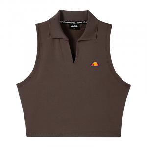 Женская безрукавная спортивная футболка Others Ellesse, коричневый красный