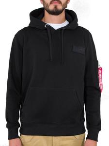 Толстовка ALPHA INDUSTRIES Red Stripe, черный