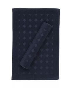 Дизайн круга Sinemis, 2 шт. Набор ковриков для ванной Linum Home, синий