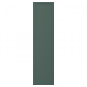 Дверь, темно-серо-зеленая, 20х80 см IKEA Aspudden