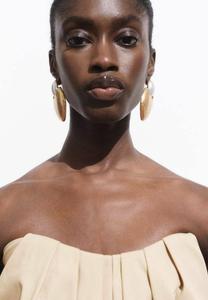 Повседневное платье Mango, бежевый