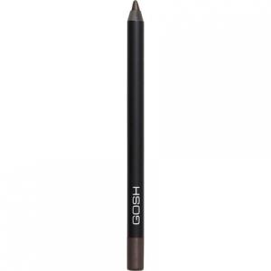 Водостойкая подводка для глаз и кайал Velvet Touch Мягкий кремовый карандаш для глаз с высокой пигментацией Стойкий Витамин Е Масло жожоба Веганский Без отдушек 017 Мятежный коричневый Gosh