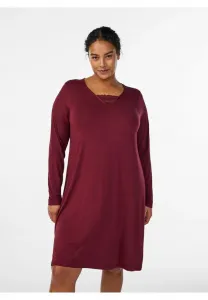 Ночная рубашка langärmliges vausschnitt Zizzi, Windsor Wine