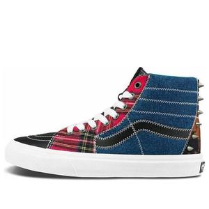 Кроссовки sk8-hi 'tartan daze' Vans, синий
