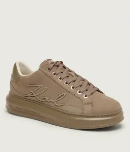 Кожаные кроссовки KAPRI Karl Lagerfeld, бежевый