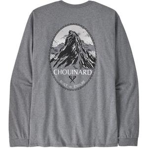 Футболка Chouinard Crest Patagonia, Gravel Heather/Glh