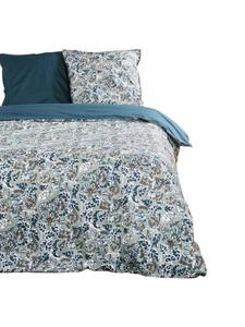 Хлопковое постельное белье синего цвета Today