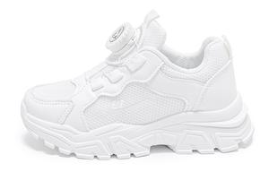 Warrior Wear-Resistant Низкие Детские Беговые Кроссовки, Белый Розовый