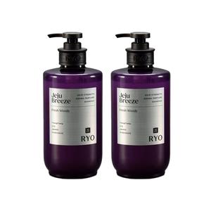 Объемный и пышный шампунь с насыщенным и стойким ароматом для очищения и успокоения 580мл*2/780мл Ryo