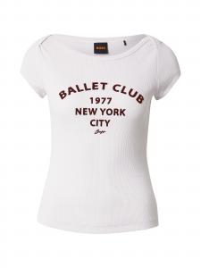 BOSS Футболка 'C_Etendu' в цвете баклажан, светло-фиолетовый