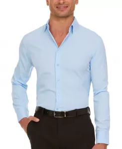 Мужская рубашка Slim Fit Supershirt Nautica, синий