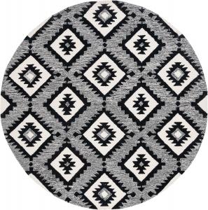 SAFAVIEH Aspen Collection ковер 214 x 214 см ручной работы Charcoal / Black APN813Z марокканский богемный племенной шерстяной