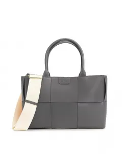 Сумка-тоут плетеная Long Way Home Belle & Bloom, серый