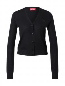 DIESEL Вязаный кардиган 'M-ALIMA' в черном цвете