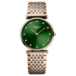 LONGINES Часы Women's Elegant Collection Watch, Green Dial