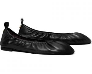 Туфли на плоской подошве Tory Burch Eddie Ballet 2.0, цвет Perfect Black