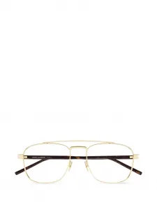 Очки в оправе-авиатор Saint Laurent, золотой