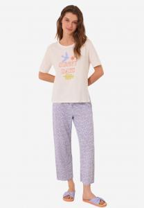 Пижамный комплект SET women'secret, кремовый