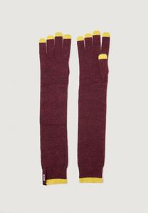 Перчатки Sunnei UNISEX, Burnt Aubergine/Bordeaux