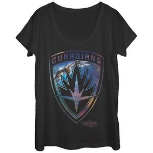 Детская футболка Marvel Guardians of the Galaxy 2 Milano Shield с круглым вырезом Licensed Character