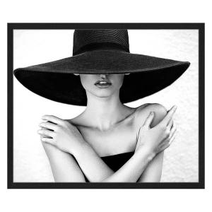 Картина Any Image Big Black Hat, 62x52x2,6 см