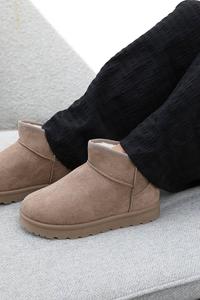 Ботильоны Wheres That From Pine на меховой подкладке, коричневый