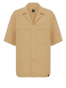 Комфортная рубашка Boggi Milano, бежевый