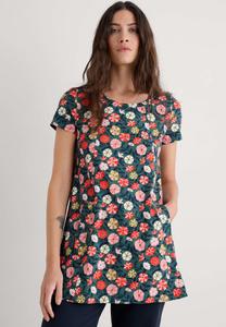 Футболка Seasalt Cornwall SCREEN, Multi-Winding Petunias Grove/Green